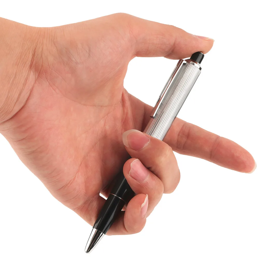 Hot 3pcs Shocking Electric Shock Novelty Metal Pen Prank Trick Joke Gag Funny Toy New Sale