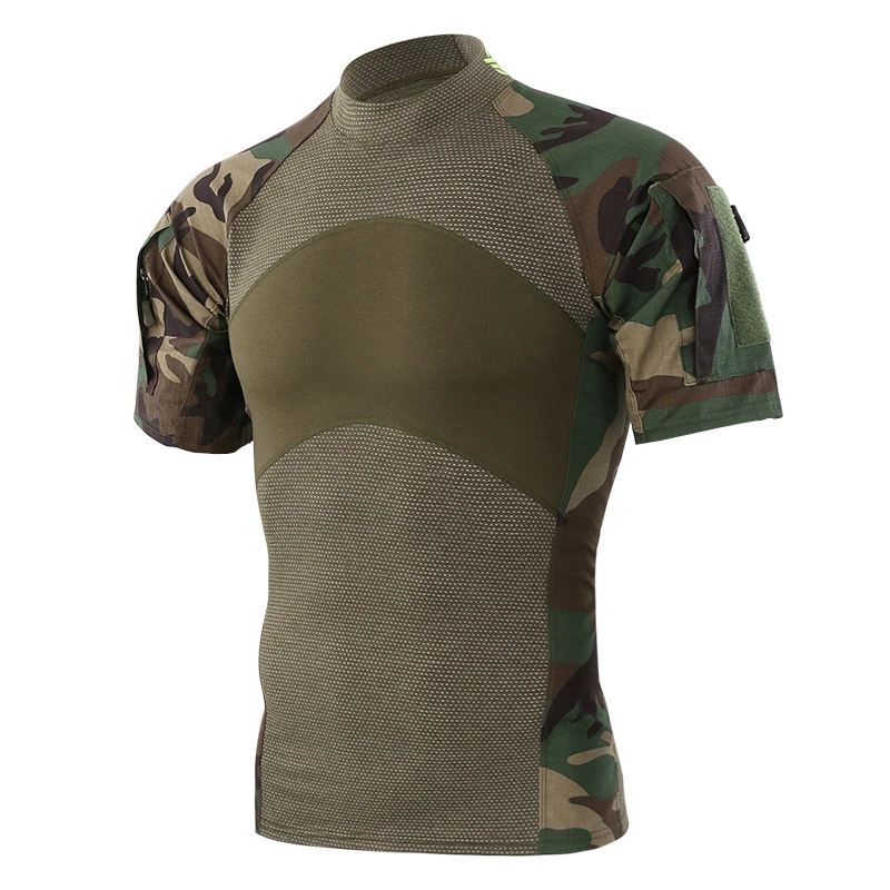 MAGCOMSEN летние тактические футболки мужские с коротким рукавом хлопковые военные армейские боевые футболки страйкбол Пейнтбол Одежда AG-YWWS-020