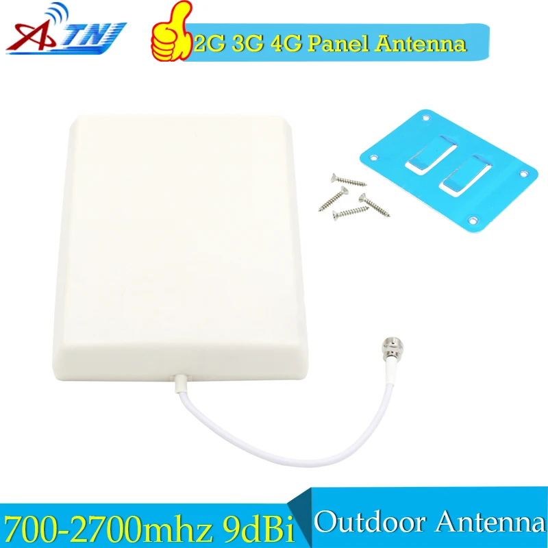 

FreeShipping 700-2700MHz Outdoor Antenna 2G 3G 4G LTE external Panel Antenna for GSM DCS WCDMA LTE Cell Phone Signal Booster