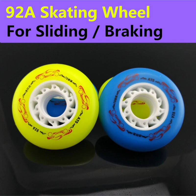 92A Braking Skate Wheels 8 Pcs/Lot Original Ruffer ATS