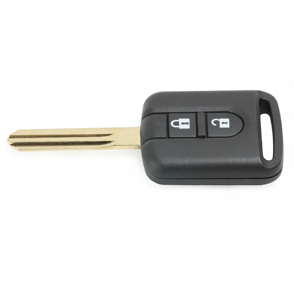 Keyecu Remote Car Key Fob 2 Button 433MHz PCF7946 Chip for Nissan Micra Navara Qashqai 2003-2010 FCC ID: 5WK4-876