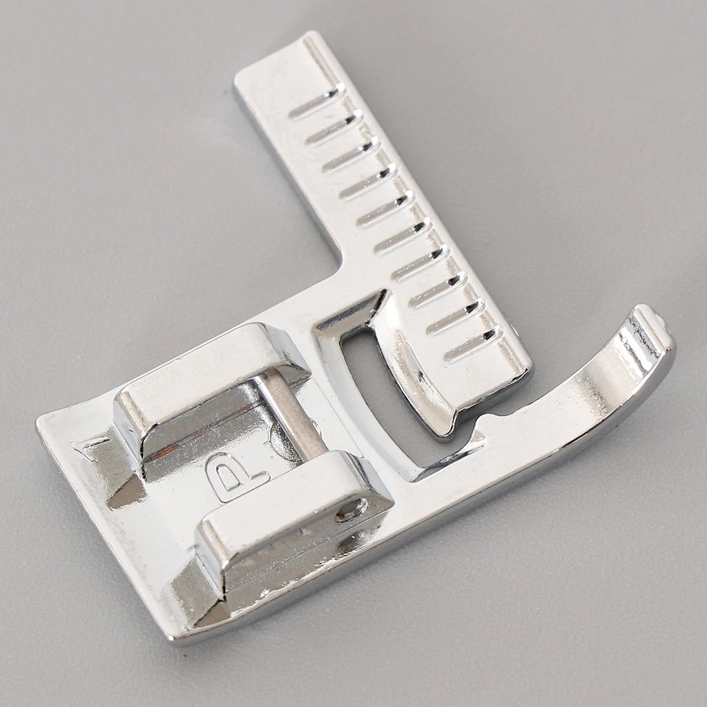 Stitch Guide Sewing Machine Presser Foot with Ruler - Fits Singer Brother Babylock Janome Juki All Low Shank Snap-On