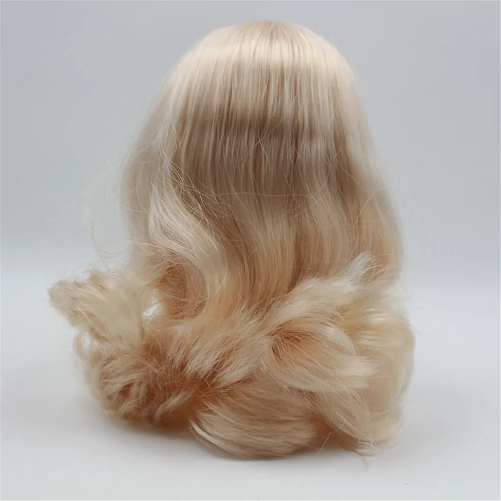 Срединная Блит куклы головы парик включая жесткий endoconch 20 см Фабрика среднего Блит кукла парик