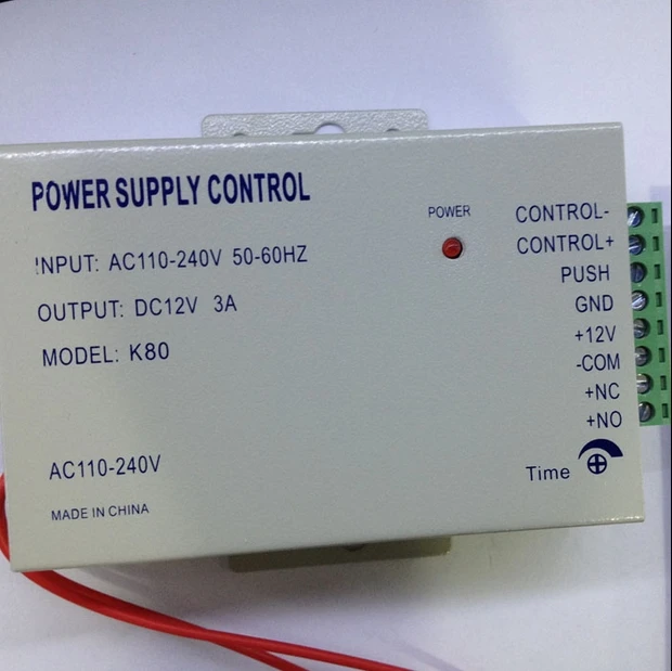 DC 12V New Door Access Control system Switch Power Supply 3A/AC 110~240V