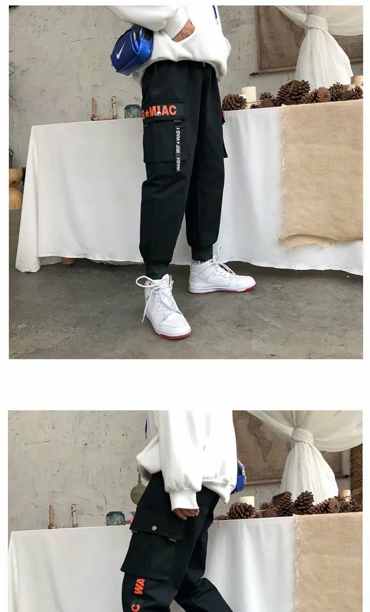 LAPPSTER японский ремень для верхней одежды брюки карго мужские 2019 комбинезоны мужские s хип-хоп джоггеры брюки мужские Ankel-длина Sweapt брюки INS