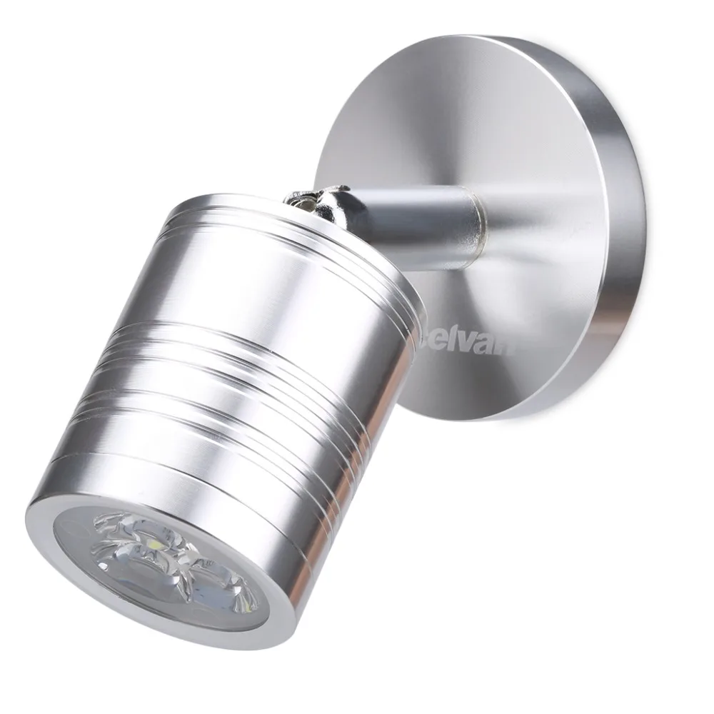Flexible 3W LED Wall Lamps with Modern Indoor Aluminum LED Wall Light for Home 220v LED Bedside ...