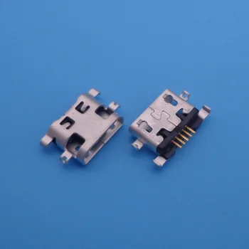 

1000PCS/Lot Micro Usb For Alcatel 7040N Charge Port Dock Socket For Lenovo A708t S890 For Huawei G7 G7-TL00 Charging Connector