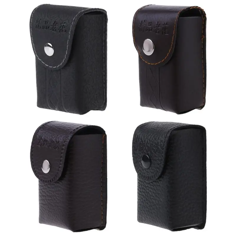 

Reading Glasses Box Folding Protective Faux Leather Soft Storage Glasses Portable Bag