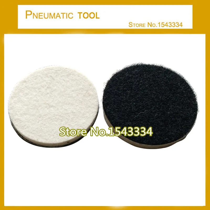 

Free shipping 2"50mm self-adhesion Polishing wool pad wool felt polishing disc