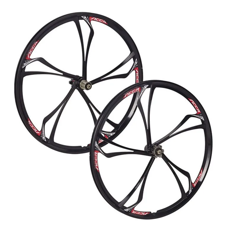 MAGNESIUM ALLOY WHEELS FRONT AND REAR MTB MOUNTAIN BIKE WITH CASSETTE NEW 26 inch 2PCS bike wheel