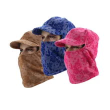 Осенняя и зимняя новая уличная спортивная бейсболка для езды и походов Лыжная Шапка жаккардовая Толстая ветрозащитная теплая шапка