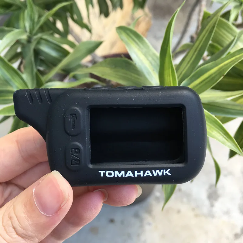 

TZ 9010 Silicone Case KeyChain For Russian 2-way Alarm System Key Fob Tomahawk TZ-9010 TZ9010 Tomahawk TZ9030,TZ 9030,TZ-9030