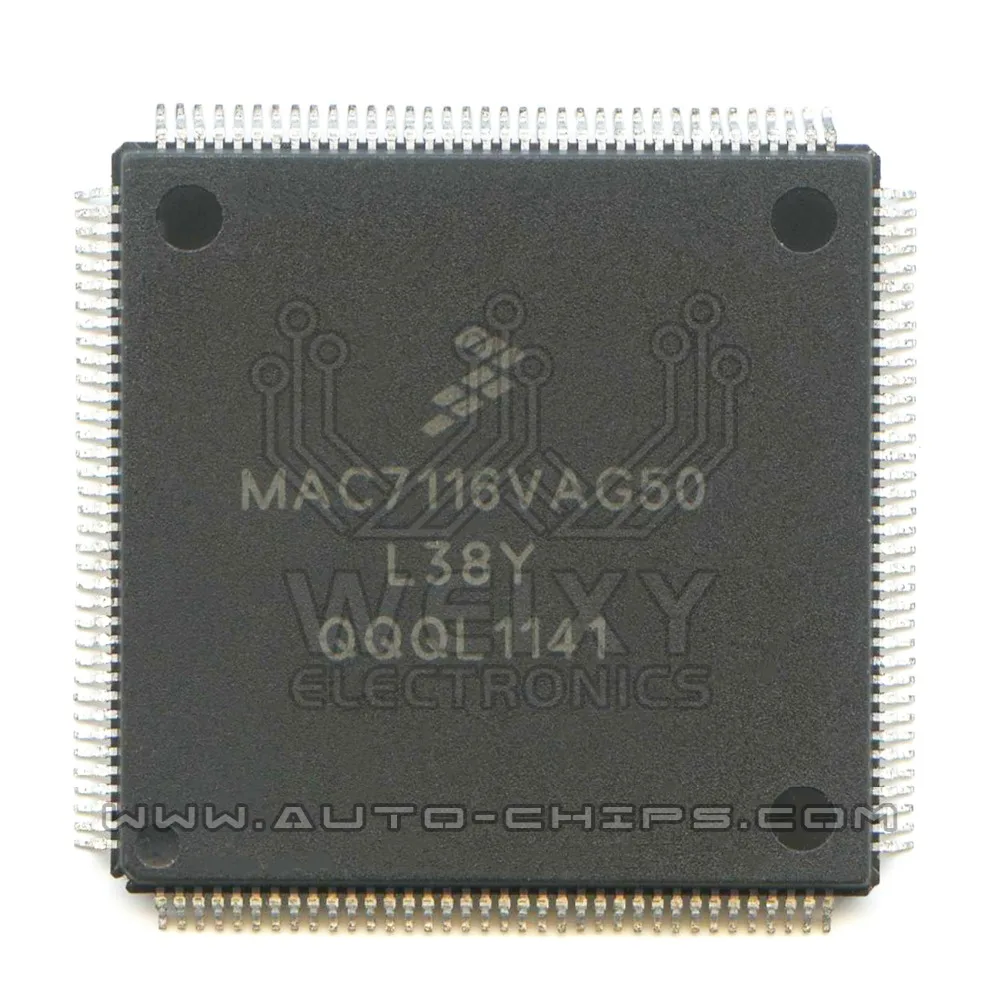 Чип MAC7116VAG50 L38Y используется для автоматических устройств|Компьютеры двигателя| |