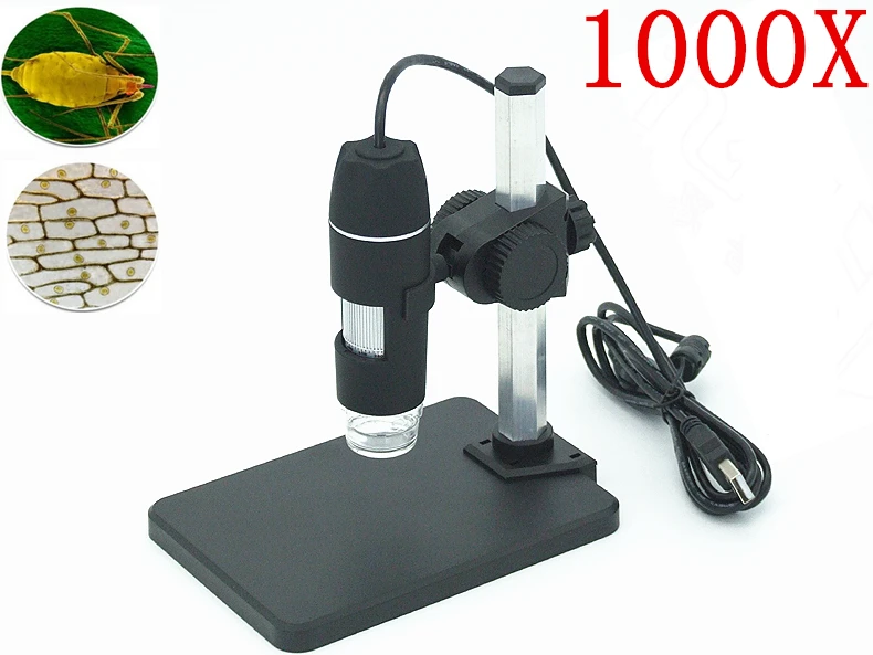 

Free shipping 8 LED USB 1000X Microscope Endoscope Magnifier
