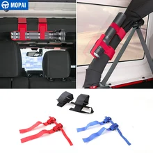 MOPAI тканевый держатель для салона автомобиля, держатель для фонарика, автомобильные аксессуары для Jeep Wrangler JK JL 2007-, автомобильный Стайлинг