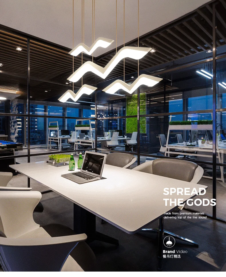 الإبداعية النورس مطعم الثريا الحديثة بسيطة الطعام غرفة شخصية الفن غرفة نوم ضوء غرفة المعيشة طاولة طعام مصباح إضاءة البار