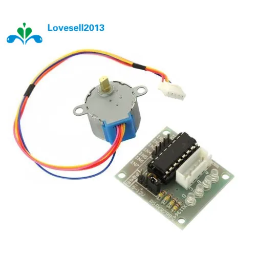 

1Sets 12V 28BYJ-48 Stepper Motor + ULN2003 Stepper Motor Drive Test Module Board For Arduino