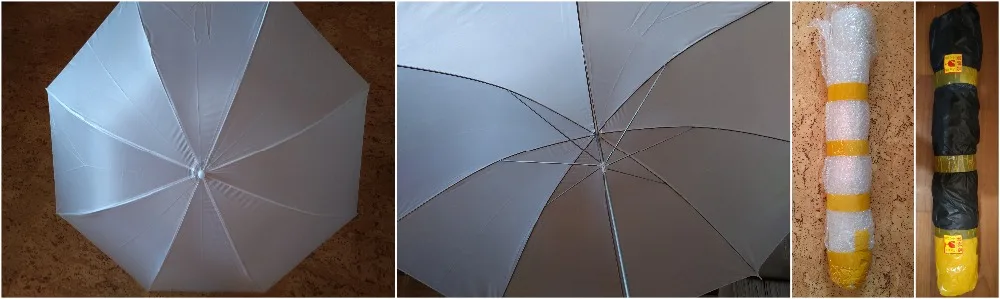 Белый мягкий зонт 4" / зонтик-диффузор Прочная камера 40" 102 см Дюймовый полупрозрачный фотостудия со вспышкой Soft Umbrella CD50