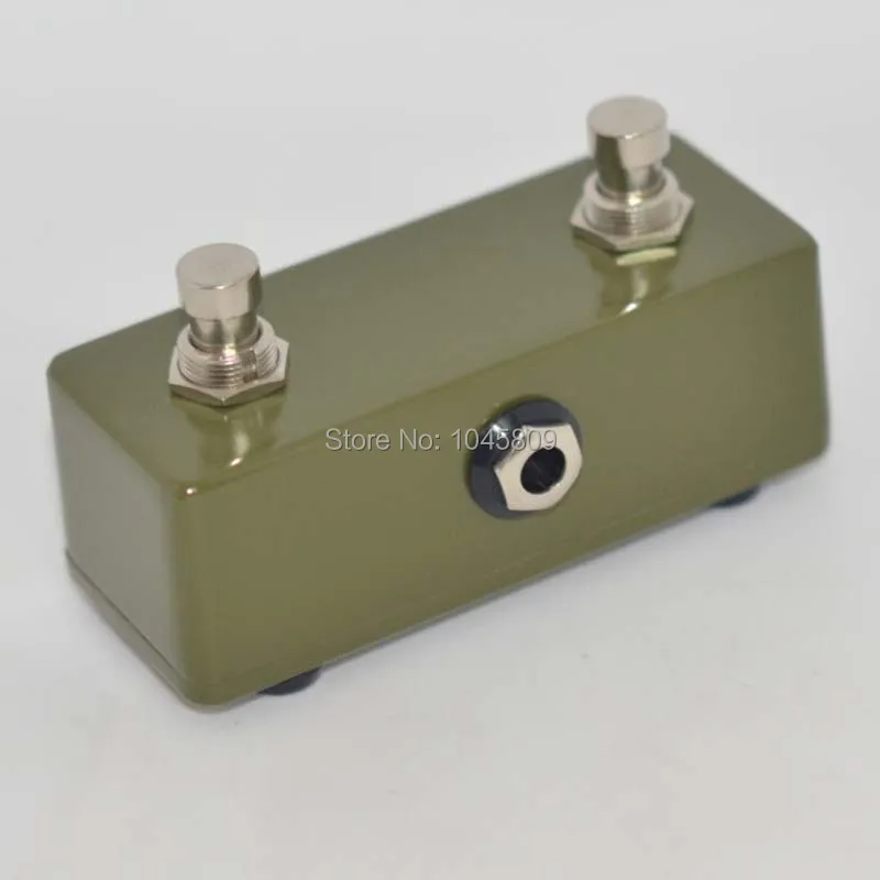 

NEW GUITAR Moment Foot Switch DUAL 2 CHANNEL Army Green FOOTSWITCH AMPLIFIER