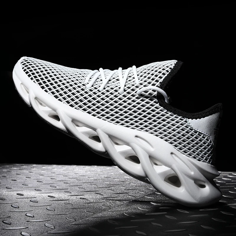 

Men Running Shoes Sport Sneakers Trainers Male Summer Breathable Mesh Shoes Heighten Fashion Sneaker Casual Sports Men Size 45