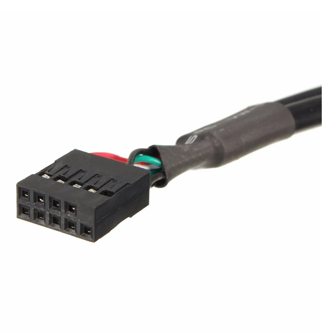 9 Pin To Dual USB 2.0 Type A Female Header Adapter Cable Motherboard