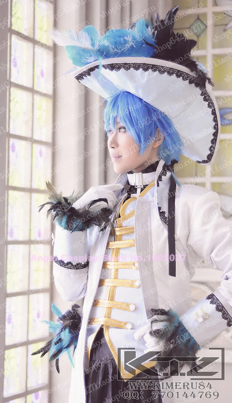 

Anime Cartoon DMMD Seragaki Aoba Cosplay costume Victoria style suit full sets free shipping