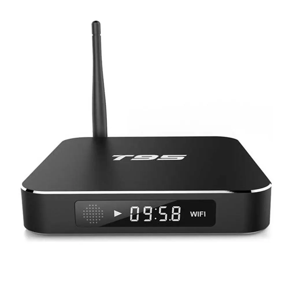 Sunvell T95 TV Box Amlogic S905 Quad Core Real-time Display TV Online Player 2GB RAM 8GB ROM 2.4GHz WiFi HD 2.0 Connectivity