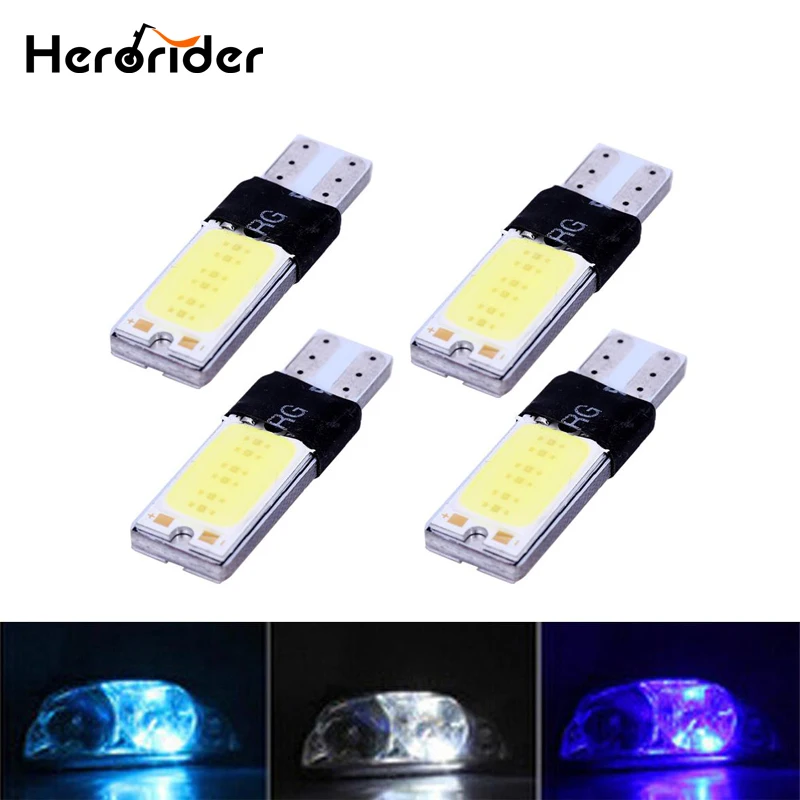 10 шт. T10 LED 194 168 W5W Высокое качество COB внутренняя лампа освещения парковки