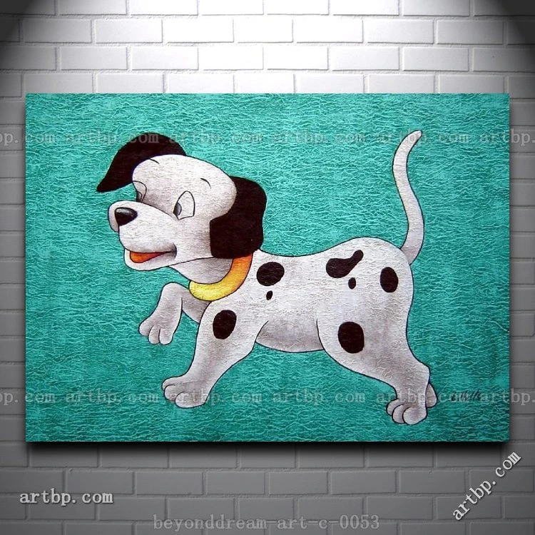 Dog On Green Background Oil Painting Contemporary Animal Dog Canvas Painting  Black Red And White Poster Free Shipping Han|painting canvas sizes|canvas  painting setcanvas painting storage - AliExpress