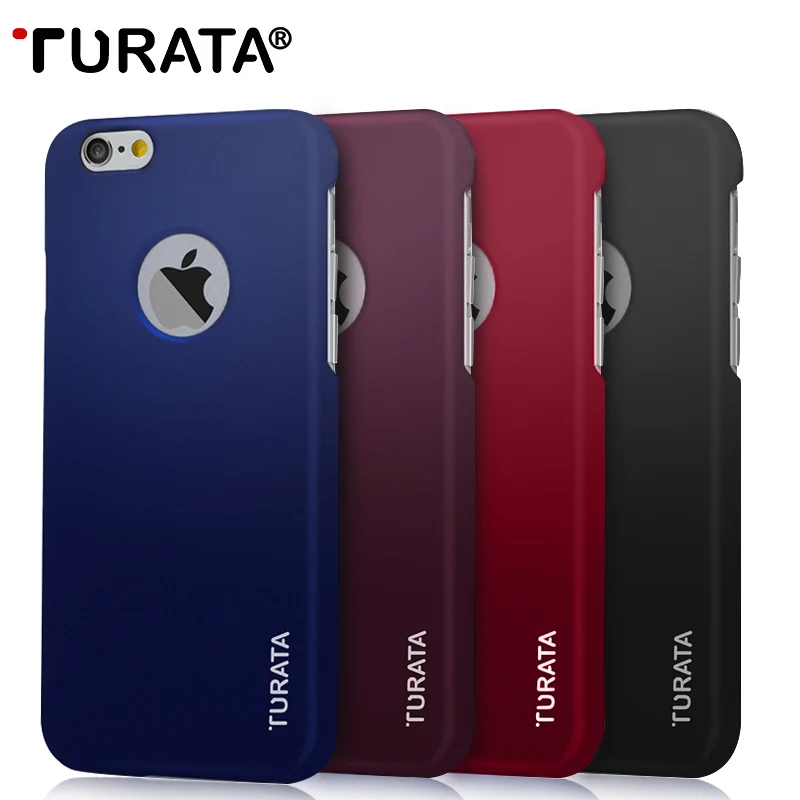 TURATA чехол для iPhone 6/6 Plus тонкий гладкий поверхность идеальный трогательный ПК