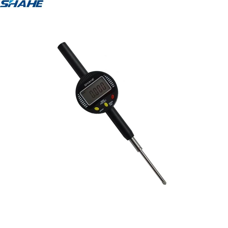 US $141.79 shahe 050 mm digital gauge indicator micron dial indicator digital dial indicator 0001 mm dial gauge