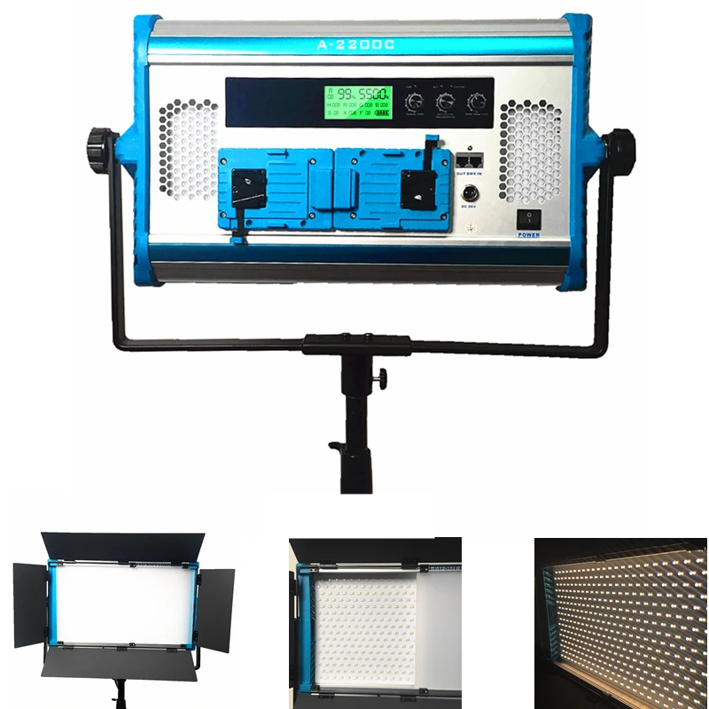 

Yidoblo RGB Led Video Panel Light with Phone APP 2.4G Wireless Remote Control led light for film making photography studio light