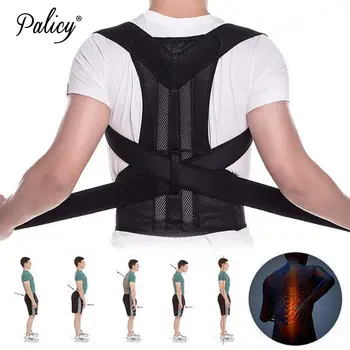 Men's Corset Posture Corrector Shoulder Support Belt Adult Teenager Fracture Back Brace Body Shaper Vest Correct Posture Girdles