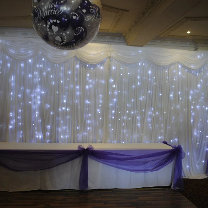 wedding backdrops with lights for wedding decoration free shipping 