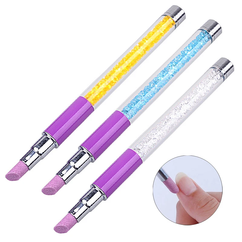 

ELECOOL Professional Manicure Tools Stone Nail Art File Sanding 3 styles Available Manicure Pedicure Nail Care Tools