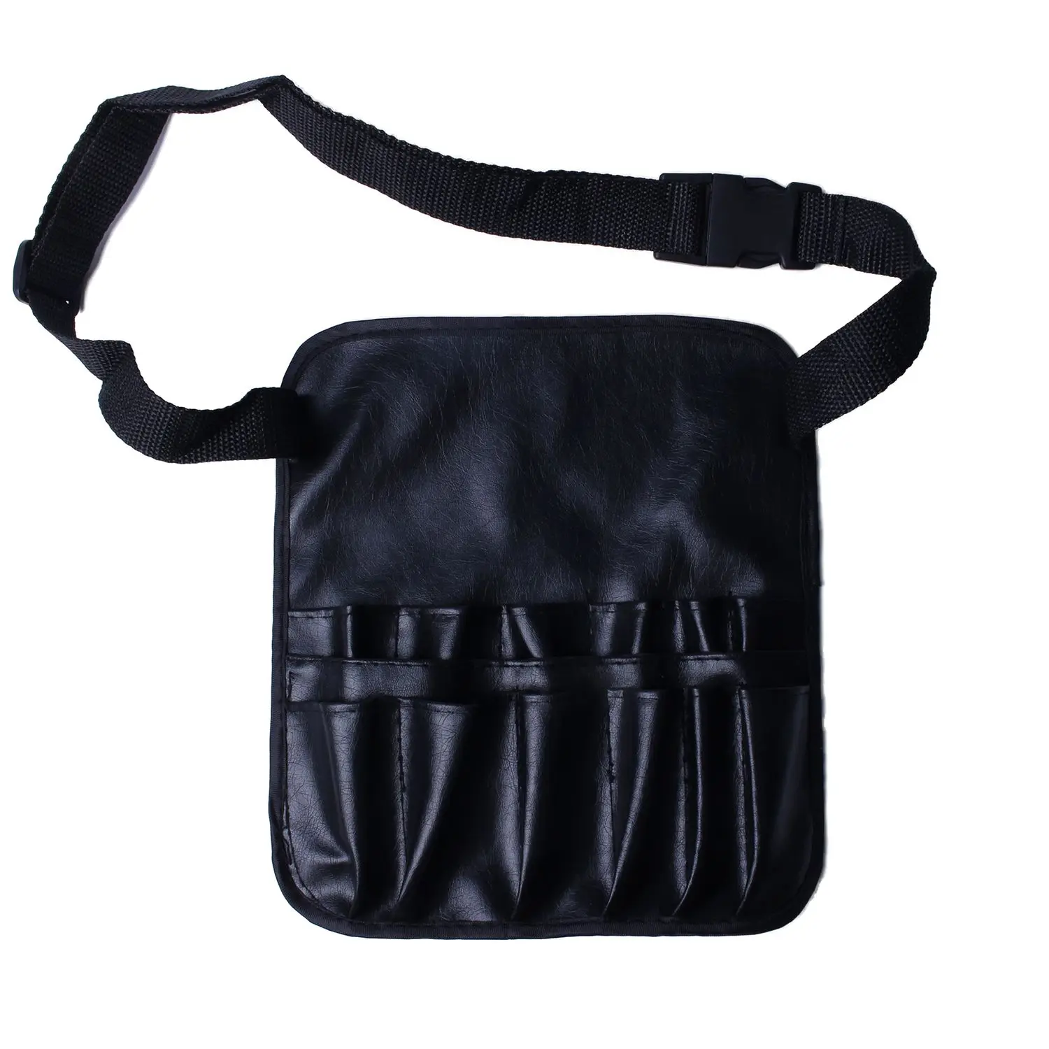 

PVC Cosmetic Makeup Brush Apron with Artist Belt Strap Professional Bag