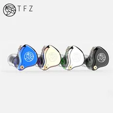 TFZ T2 Dynamic Driver Hybrid In-ear Earphones HIFI DJ Monitor Earbuds Earphones Detachable 2pin 0.78mm S2 AIR KING NO.3 T3 QUEEN