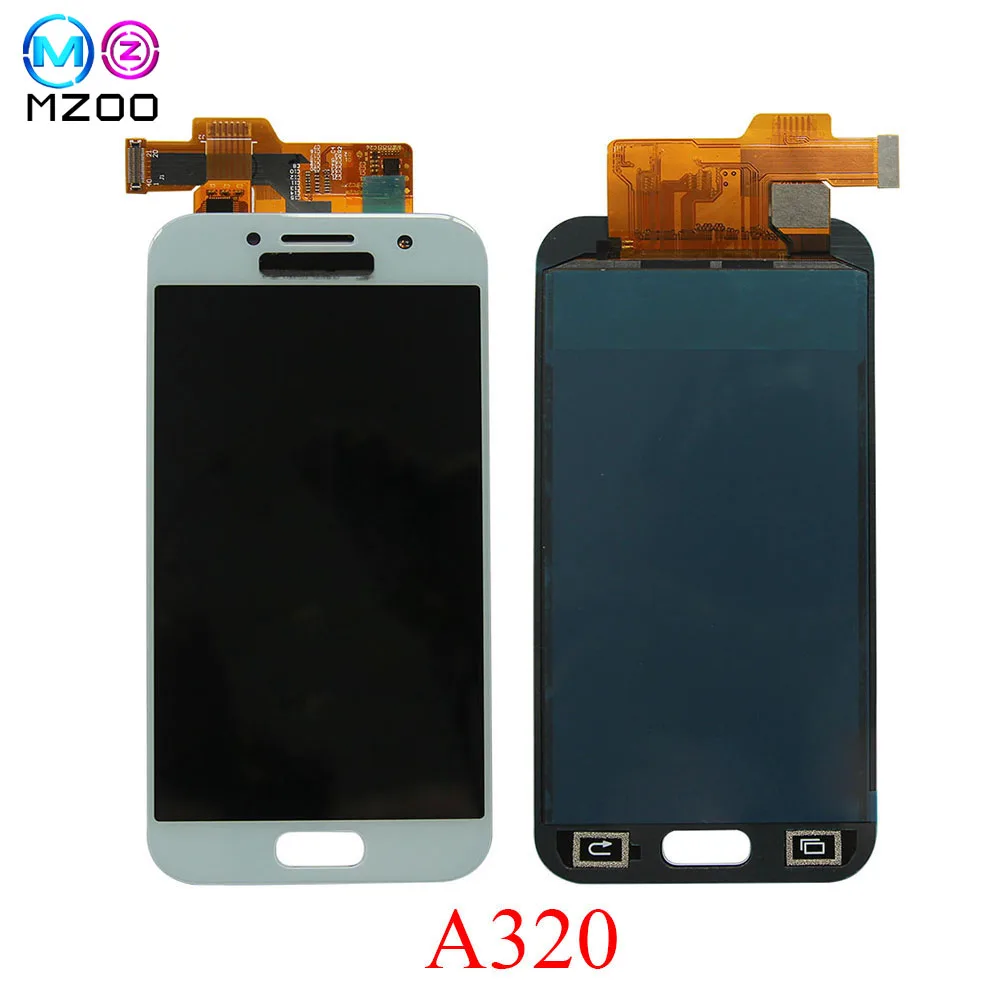 

Highscreen For A320 Pantalla Samsung Galaxy A3 2017 A320F A320Y SM-A320F A320M LCD Display Touch Screen Digitizer Assembly Parts