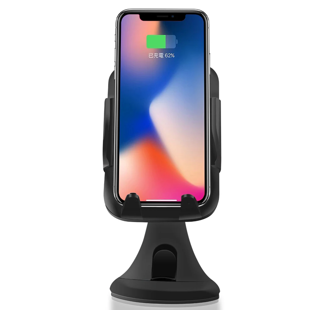 

10w Baseus Car Qi Wireless Charger Fast Wirless Charging Wireless Car Charger for Samsung Xiaomi for Huawe IPhone XS Max X
