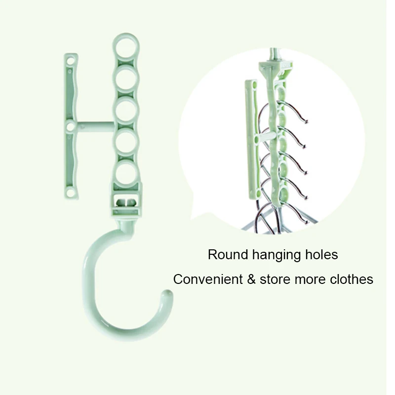 

Plastic Multilayer Hanger Hook Household Non-slip Wardrobe Clothes Hanger Fixed Windbreak Buckle MJJ88