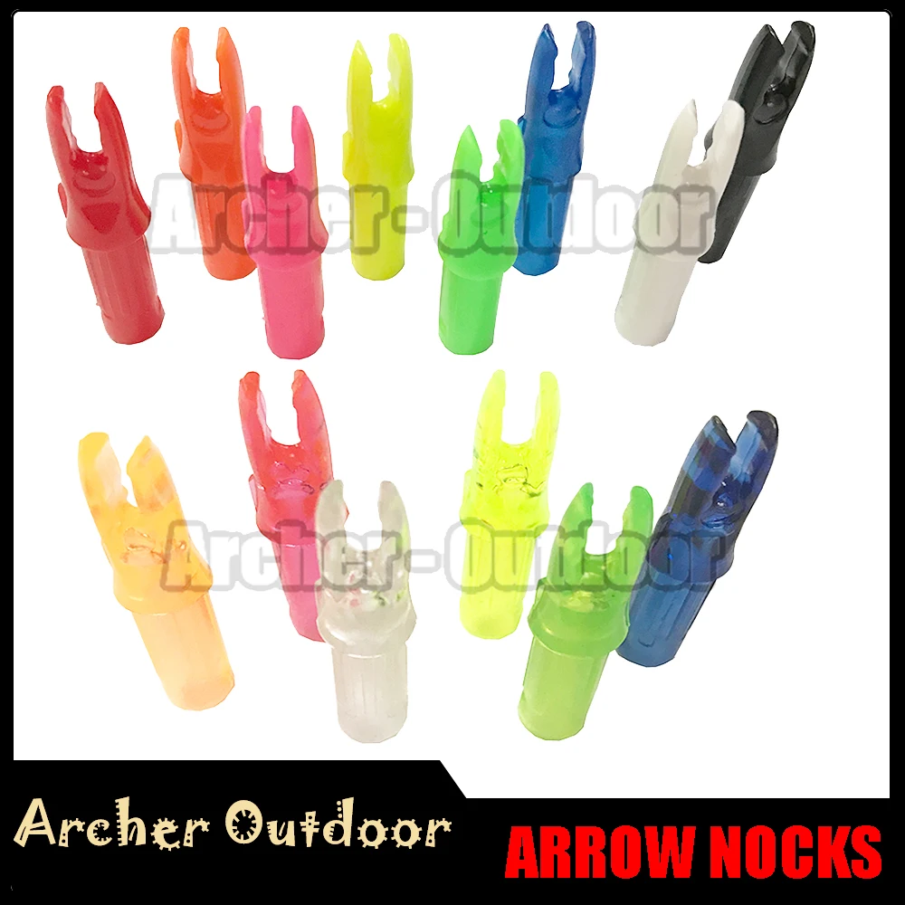 Buy 60Pcs Archery Arrow Nocks Bohning For ID 6.2mm OD 7.6mm Shaft Compound