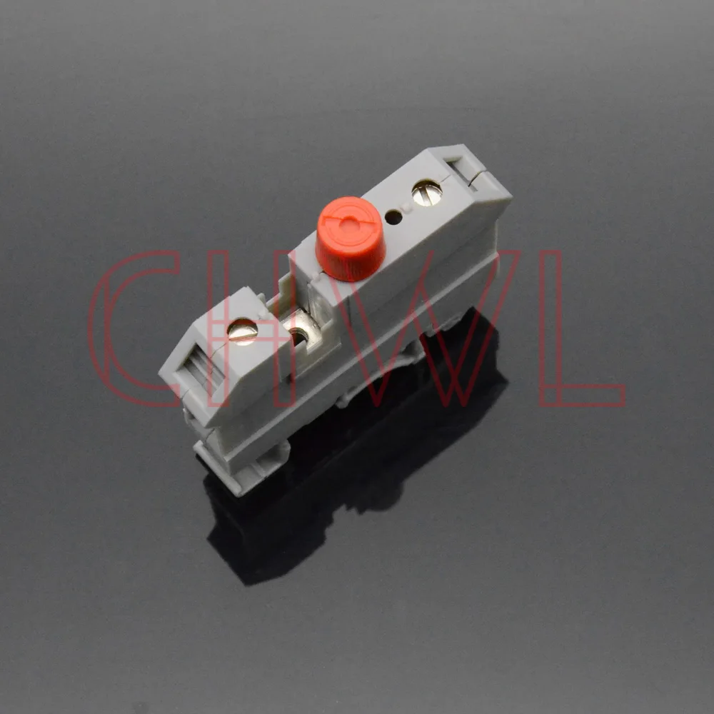 2pcs/lot UK10 DRHSI Nur Fuse type wiring Terminal Din Rail Uneiversal