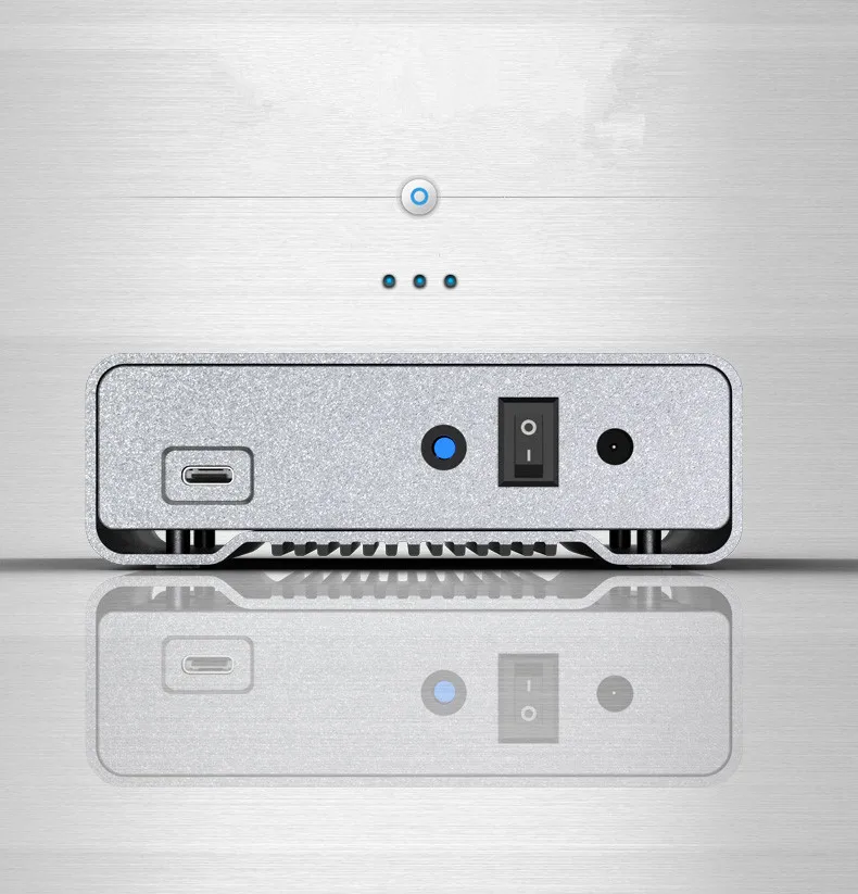 Blueendless Full Aluminum hdd 3.5 hdd enclosure type-c hdd box 3.5 sata usb 3.0 external hard disk case for MacWindows System (2)
