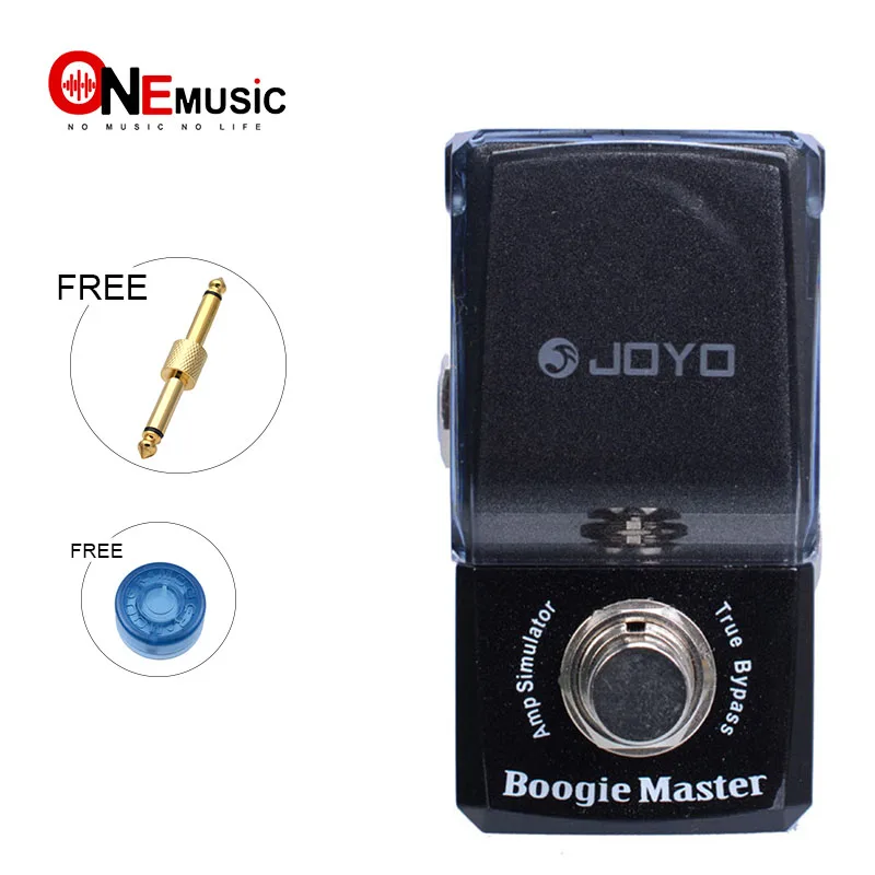 

Joyo JF-309 Boogie Master Amp Simulator modern rock and metal sounds Ironman Mini Series Effect Pedal with pedal connector