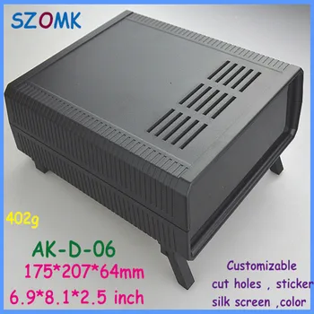 

szomk electrical cabinet electronic equipment enclosure (1 pcs)175*207*64mm diy electronic box plastic electronics project box