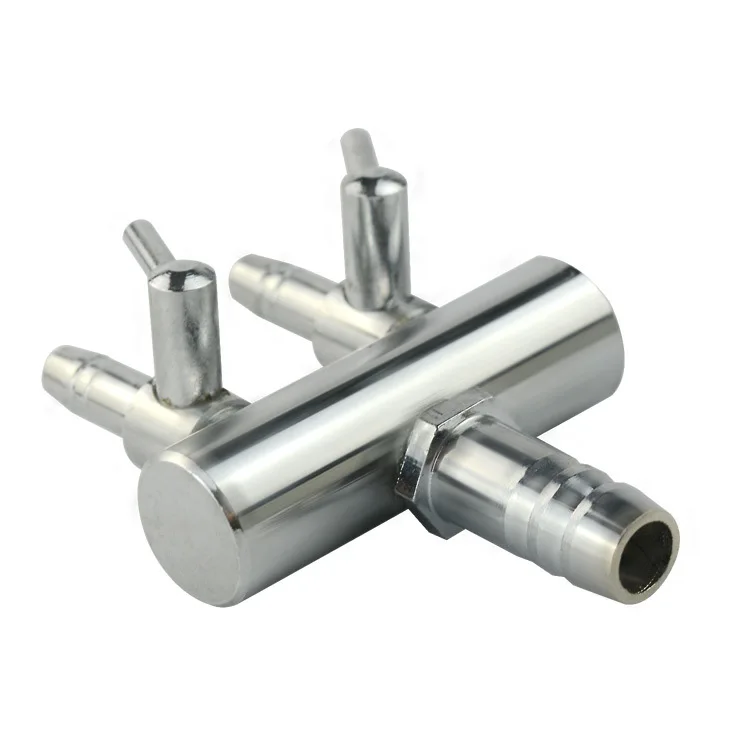 

Aquariums Stainless Steel Switches Air Regulator 2 Air Outlets And 1 Air Inlet For Fishing Tank Aquarium Accessories Supplies