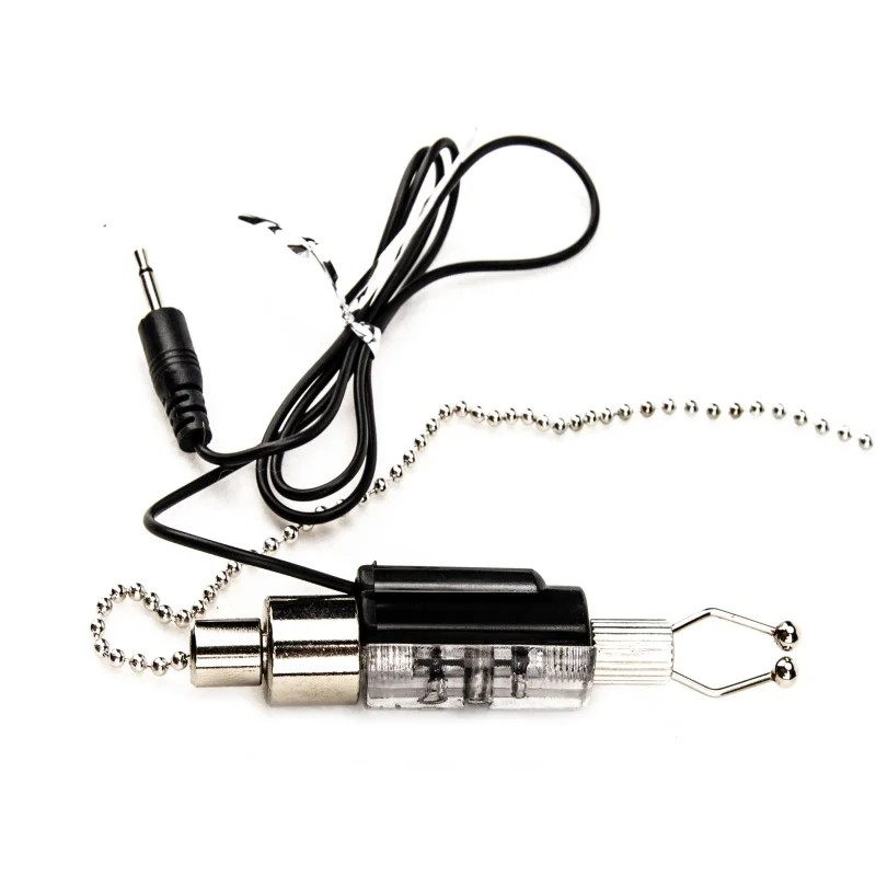 Mordida de Pesca de Ferro Indicador de Pesca Pesca Alarme Hanger Swinger Iluminado Led Ferramentas 4 Pesca Alarme Mordida De Pesca De Ferro