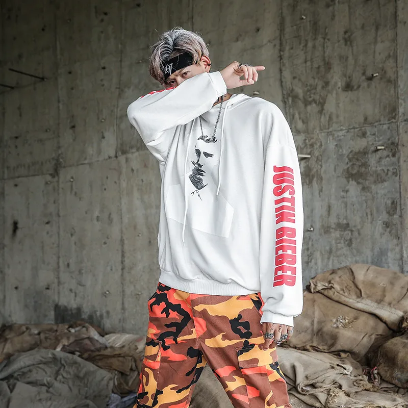 VERSMA 2017 High Street Hip Hop Justin Bieber Purpose Tour Hoodie Sweatshirt Men Harajuku Hooded Loose Oversized Hoodies Men 5XL