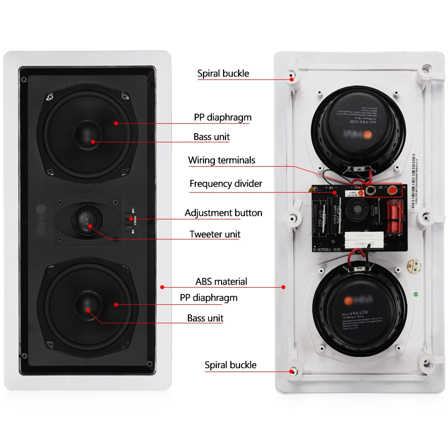 Hi-Fi 5,1 стерео Домашний кинотеатр усилитель квадратный потолочный динамик с отличным качеством звука домашние аудио усилители