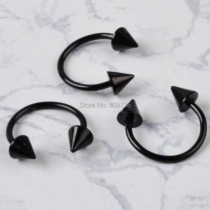 Body Piercing Jewellery Eyebrow Tongue Bar Labret Lip Nose Rings Stainless Steel